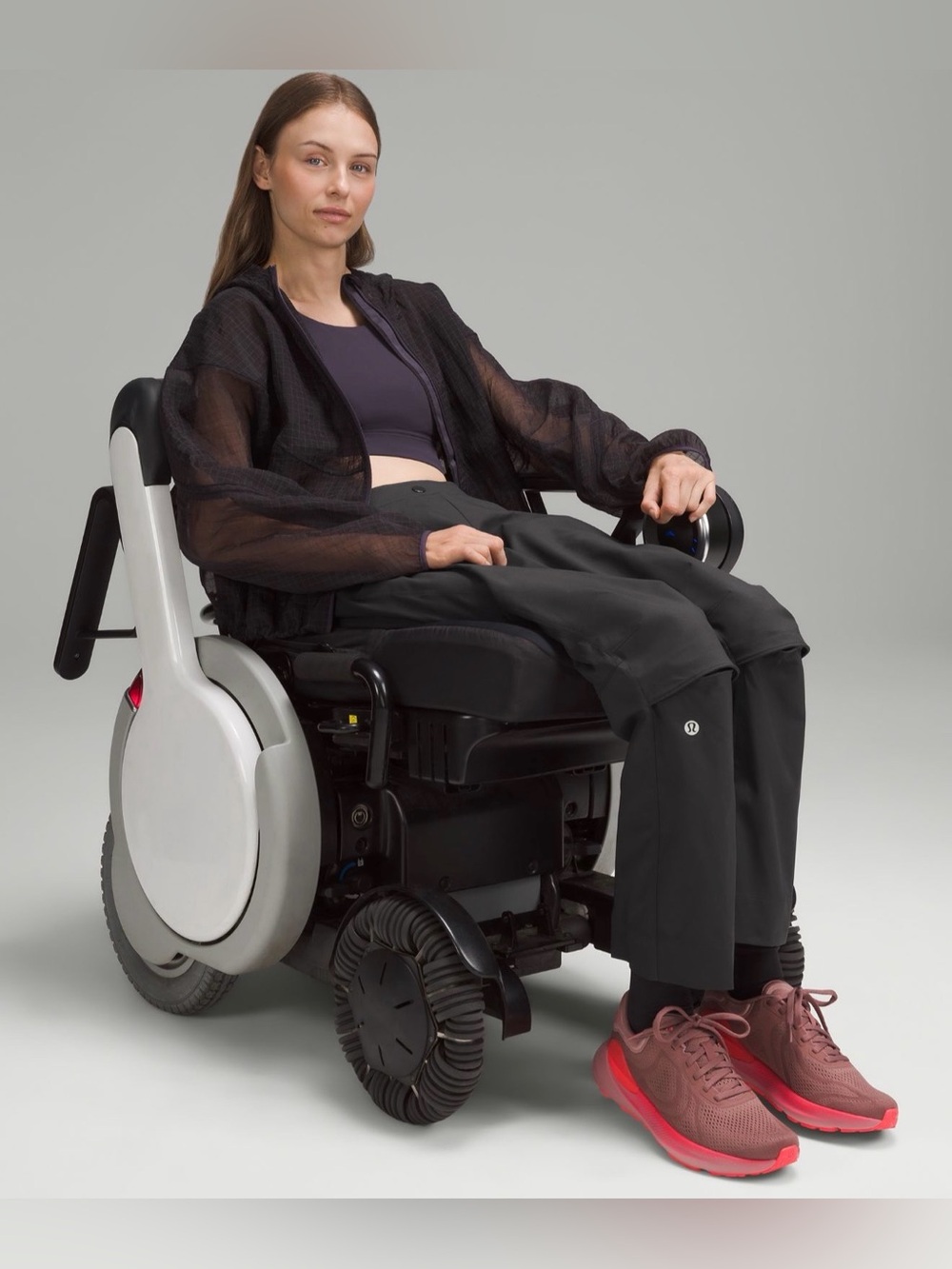 Lululemon Black Comfort Carpenter Pants For Wheelchair Users Large